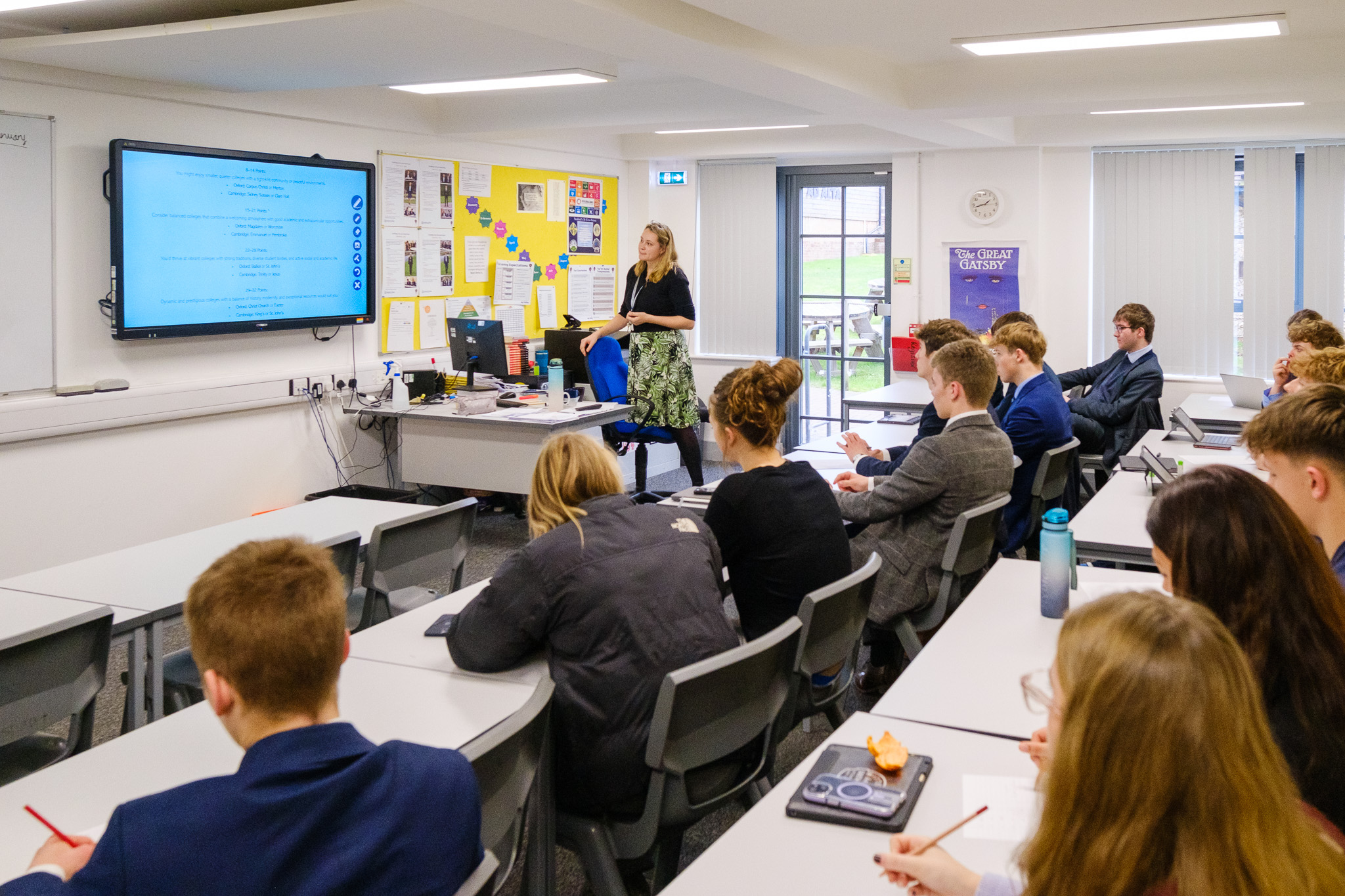 Original, Original, classroom, teaching, teacher in action, oxbridge, sixth form, teacher, english, groupImage,Original,Blog,Academic Sixth Form,2025,blog post