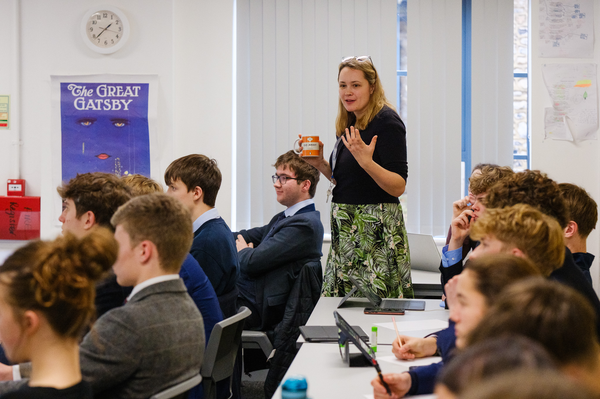 Original, Original, classroom, teaching, teacher in action, oxbridge, sixth form, teacher, english, groupImage,Original,Blog,Academic Sixth Form,2025,blog post