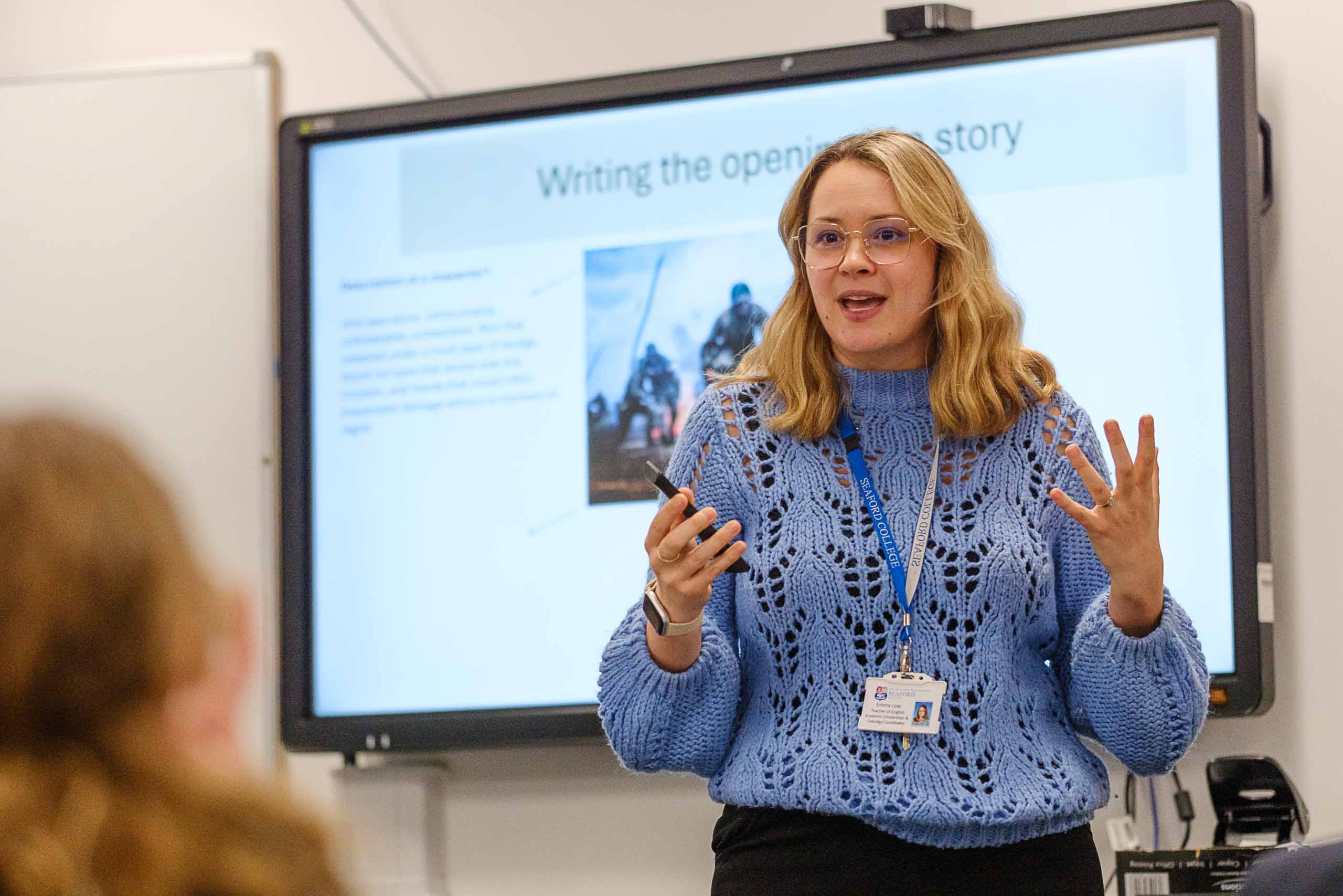 OriginalImage,Original,Blog,Emma Low,Academic scholars,year 7-9 academic scholars,creative writing , teacher in action, lessons, lesson, female teacher, classroom, iPad, staff,academic prep,Academic senior